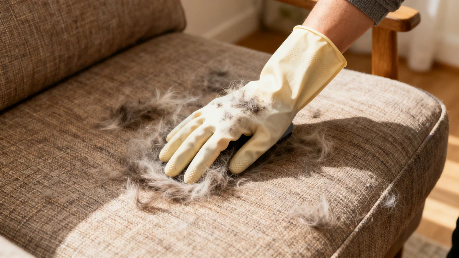 Why Rubber Gloves Are the New Secret Weapon Against Pet Hair