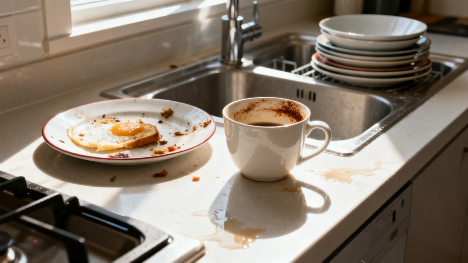 Why Your Spotless Kitchen Might Be Making You Miserable
