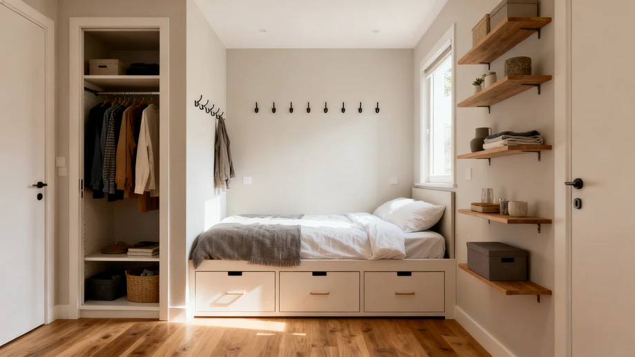 10 Clever Ways to Maximize Space in Your Tiny Apartment